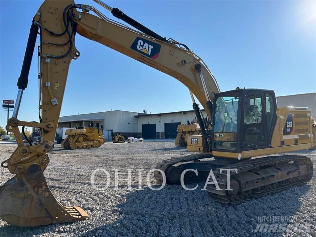 CAT 323 TCS Vikšriniai ekskavatoriai