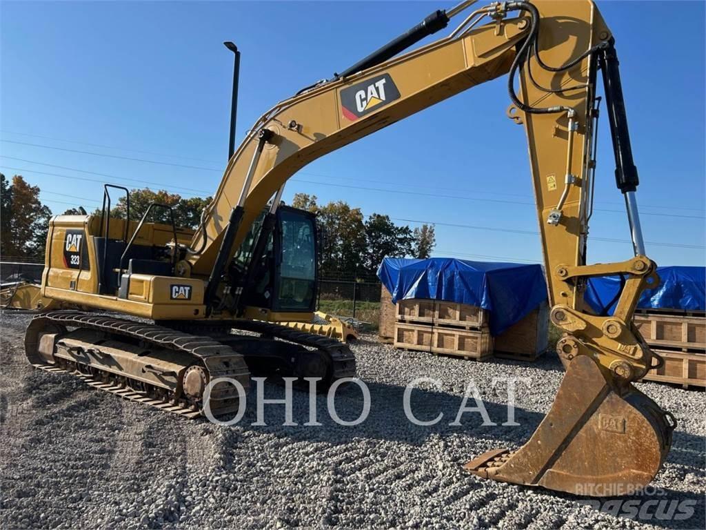 CAT 323 TCS Vikšriniai ekskavatoriai