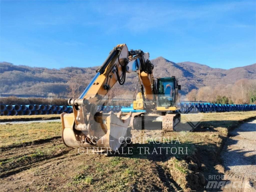 CAT 323D Vikšriniai ekskavatoriai