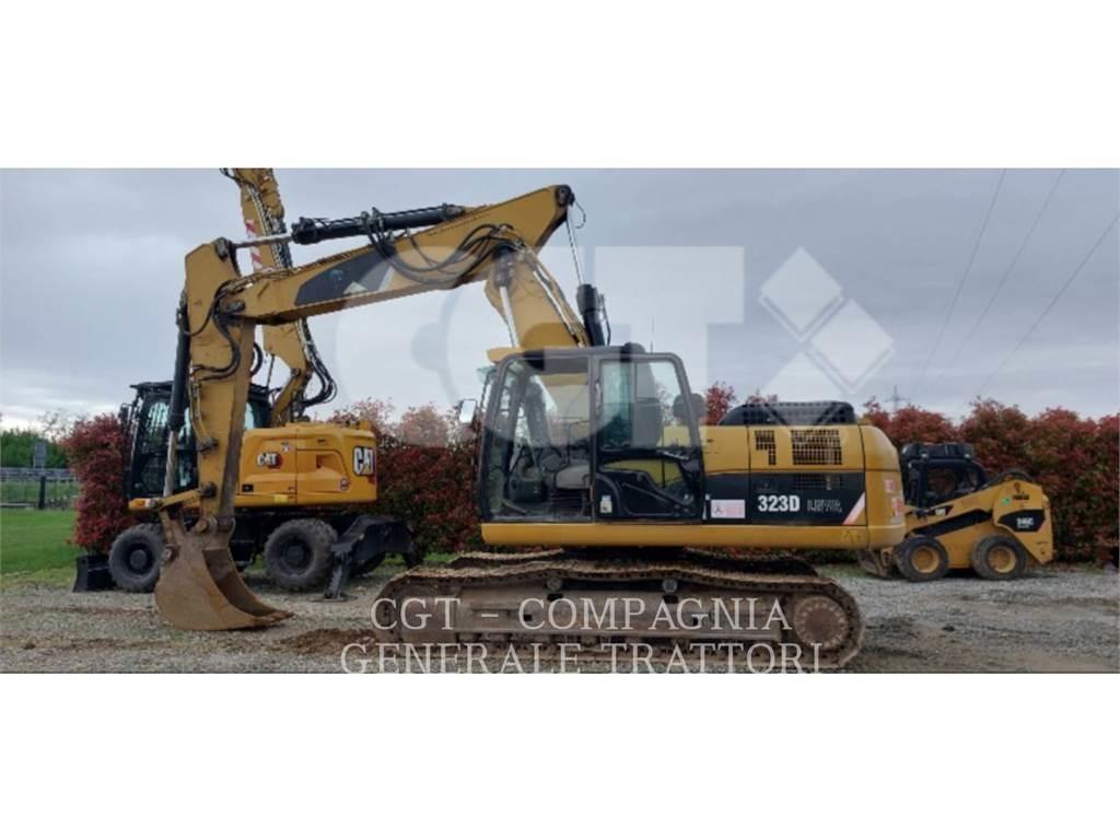 CAT 323D Vikšriniai ekskavatoriai