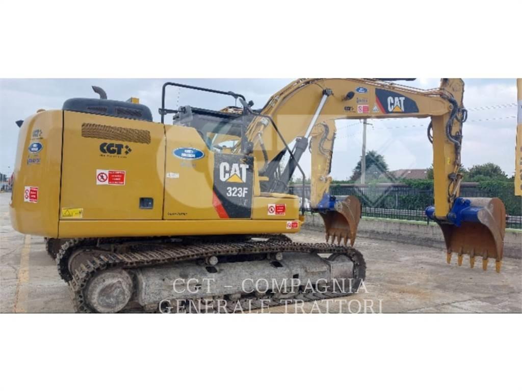 CAT 323F Vikšriniai ekskavatoriai
