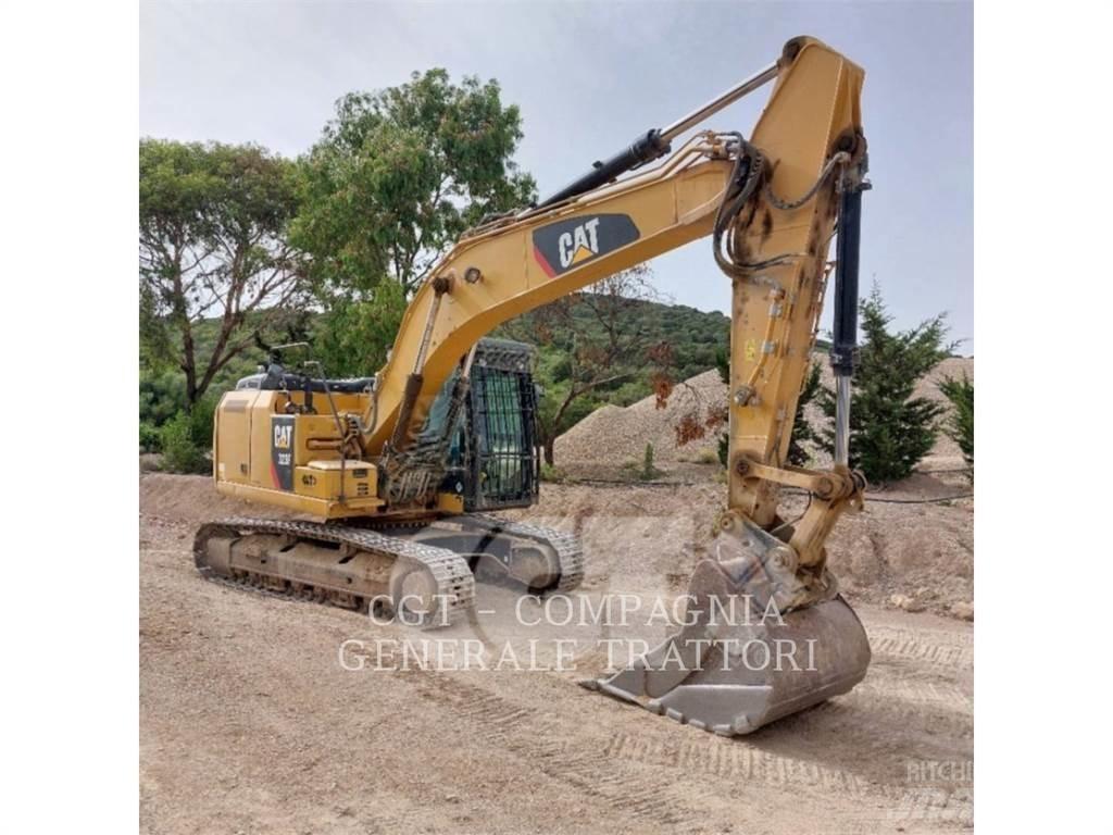 CAT 323F Vikšriniai ekskavatoriai