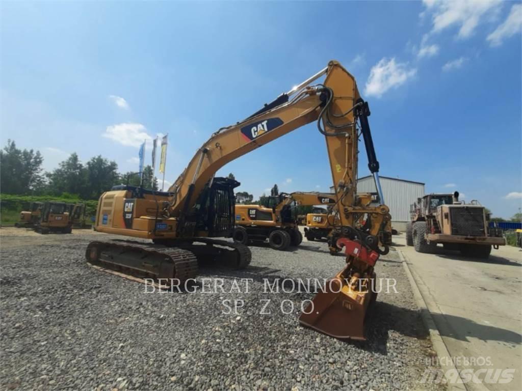 CAT 323FL Vikšriniai ekskavatoriai