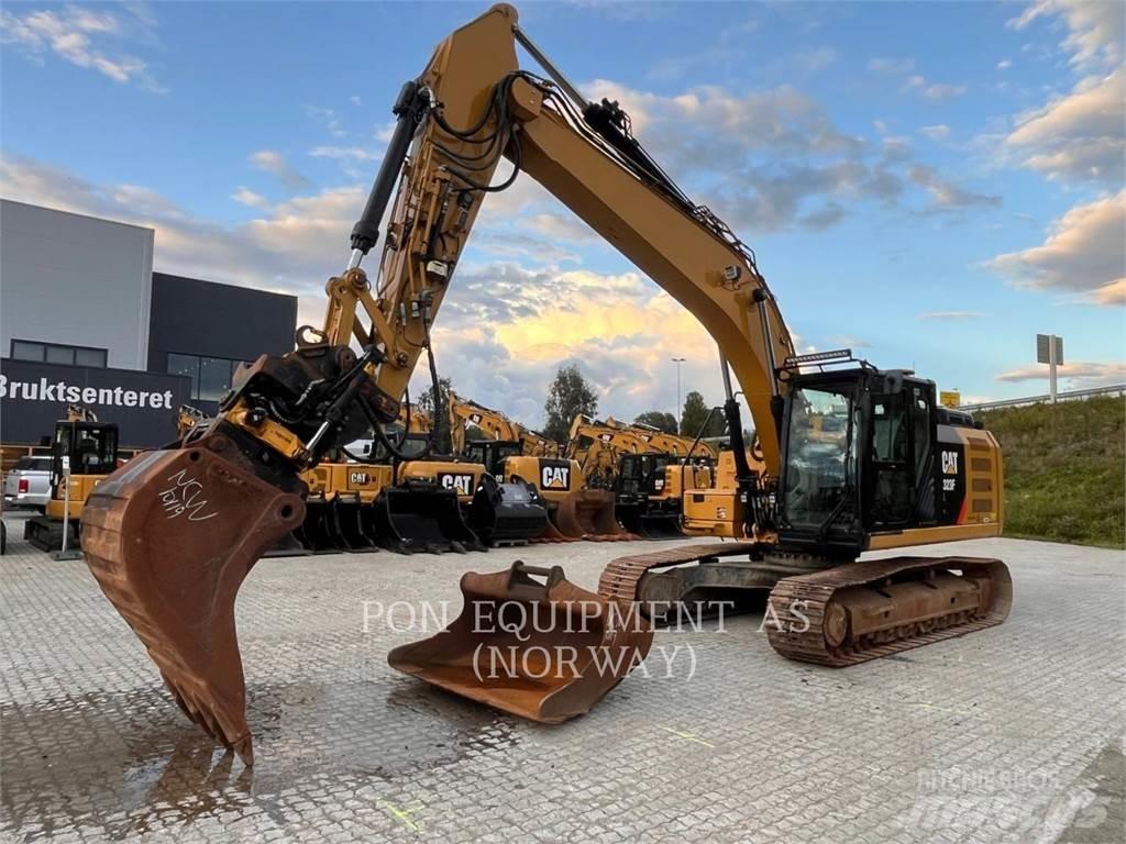 CAT 323FL Vikšriniai ekskavatoriai