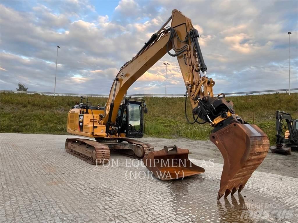 CAT 323FL Vikšriniai ekskavatoriai