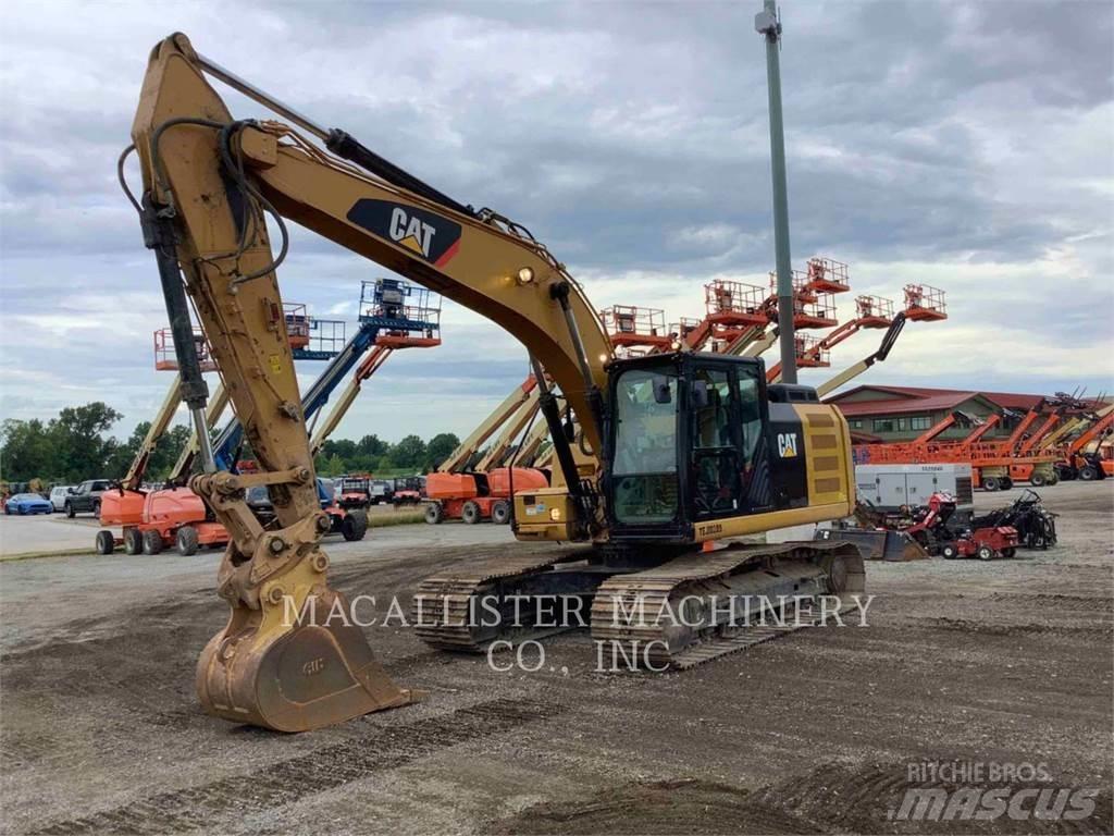 CAT 323FL Vikšriniai ekskavatoriai