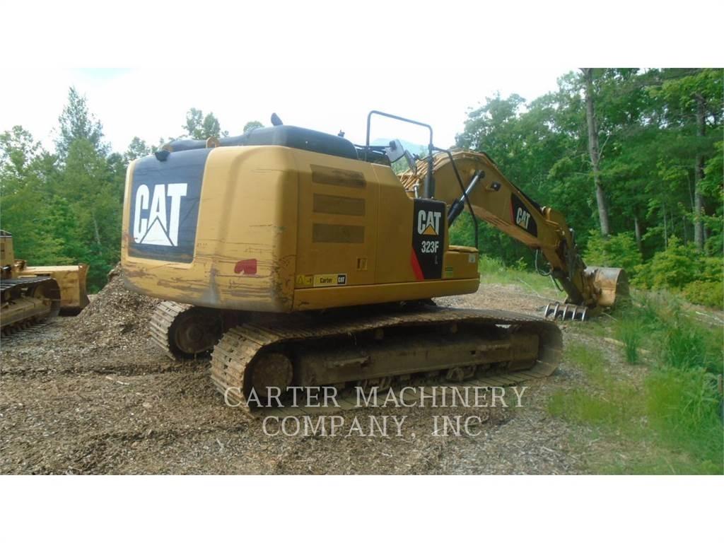 CAT 323FL Vikšriniai ekskavatoriai
