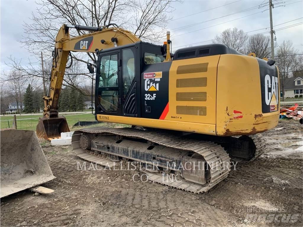 CAT 323FL Vikšriniai ekskavatoriai
