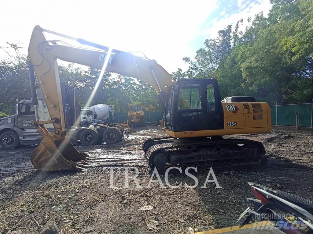 CAT 323GX Vikšriniai ekskavatoriai