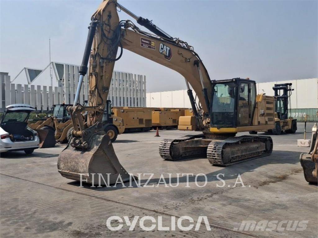 CAT 323L Vikšriniai ekskavatoriai