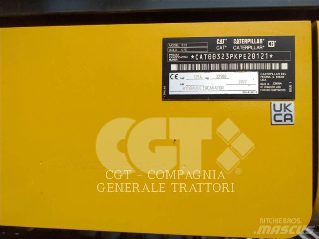 CAT 323LN Vikšriniai ekskavatoriai