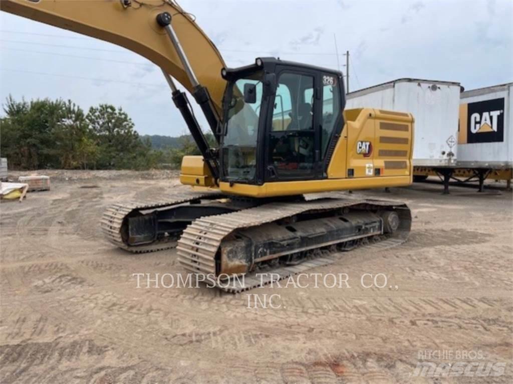 CAT 326 Vikšriniai ekskavatoriai