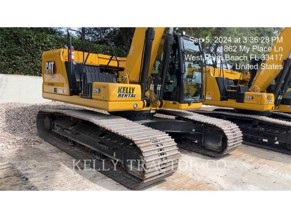 CAT 326 Vikšriniai ekskavatoriai