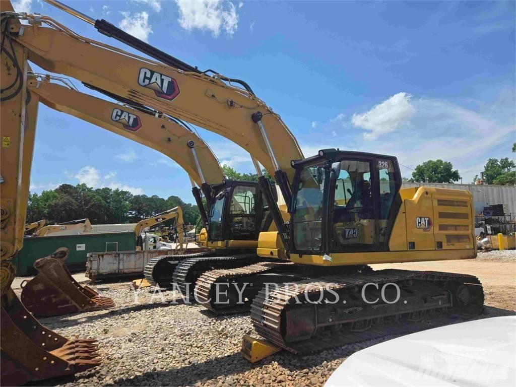 CAT 326 Vikšriniai ekskavatoriai