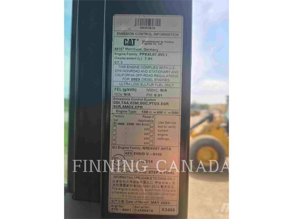 CAT 326-07 Vikšriniai ekskavatoriai