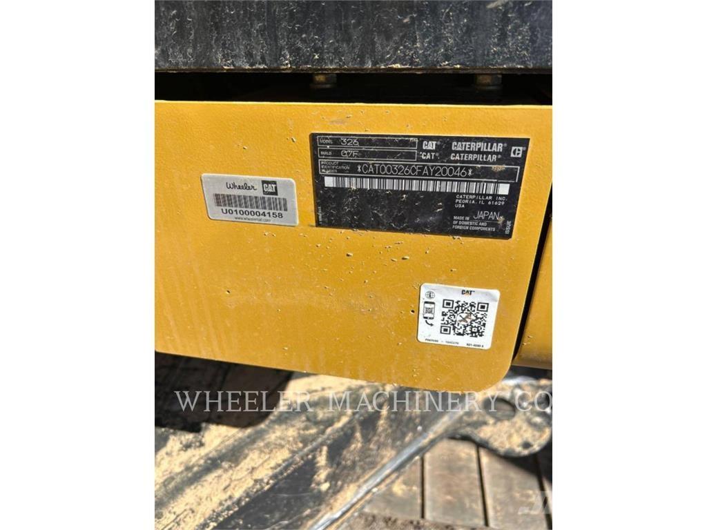 CAT 326 CF Vikšriniai ekskavatoriai