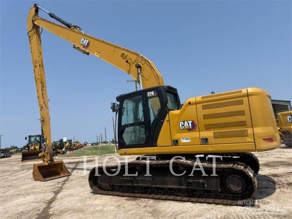 CAT 326 LRF Vikšriniai ekskavatoriai