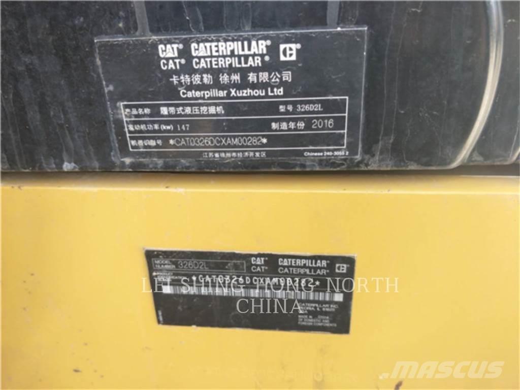 CAT 326D2L Vikšriniai ekskavatoriai