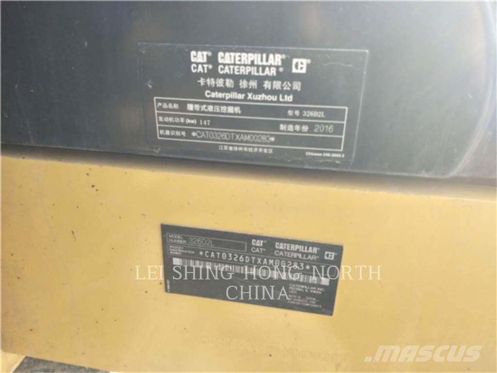 CAT 326D2L Vikšriniai ekskavatoriai