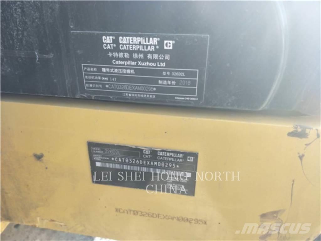 CAT 326D2L Vikšriniai ekskavatoriai