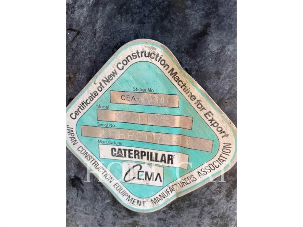 CAT 326FL Vikšriniai ekskavatoriai