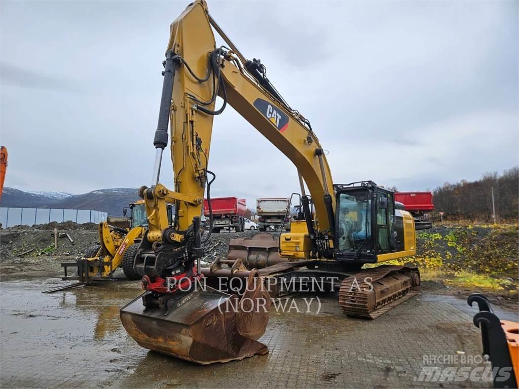 CAT 326FL Vikšriniai ekskavatoriai