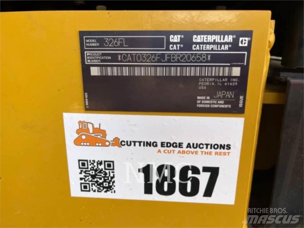 CAT 326FL Vikšriniai ekskavatoriai