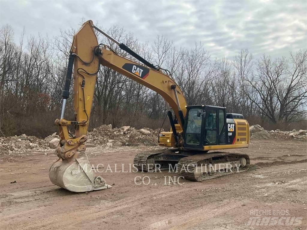 CAT 326FL Vikšriniai ekskavatoriai