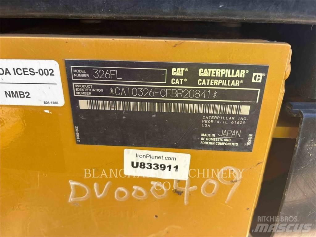 CAT 326FL Vikšriniai ekskavatoriai