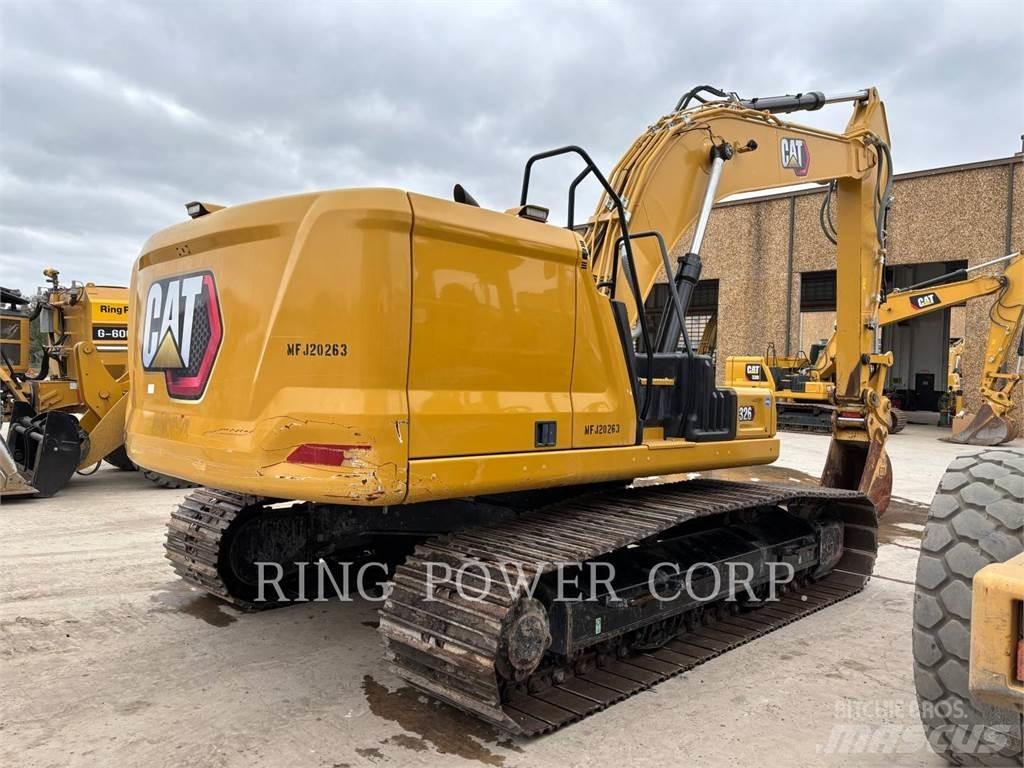 CAT 326TCQC Vikšriniai ekskavatoriai