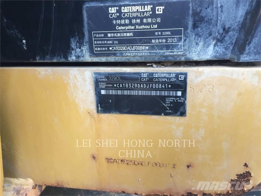 CAT 329DL Vikšriniai ekskavatoriai