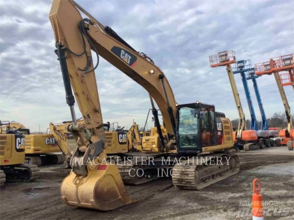 CAT 329FL Vikšriniai ekskavatoriai