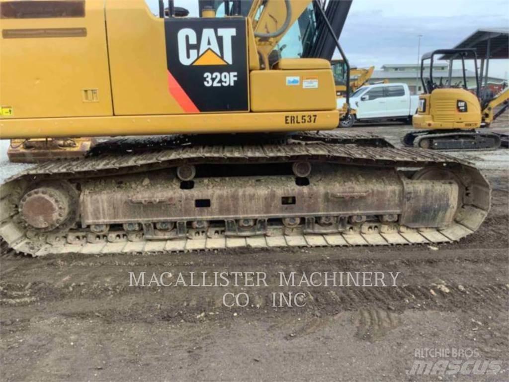 CAT 329FL Vikšriniai ekskavatoriai