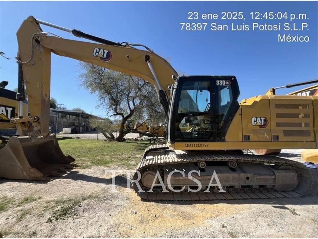 CAT 330 Vikšriniai ekskavatoriai