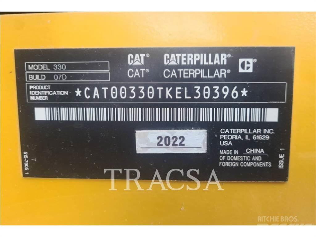 CAT 330 Vikšriniai ekskavatoriai