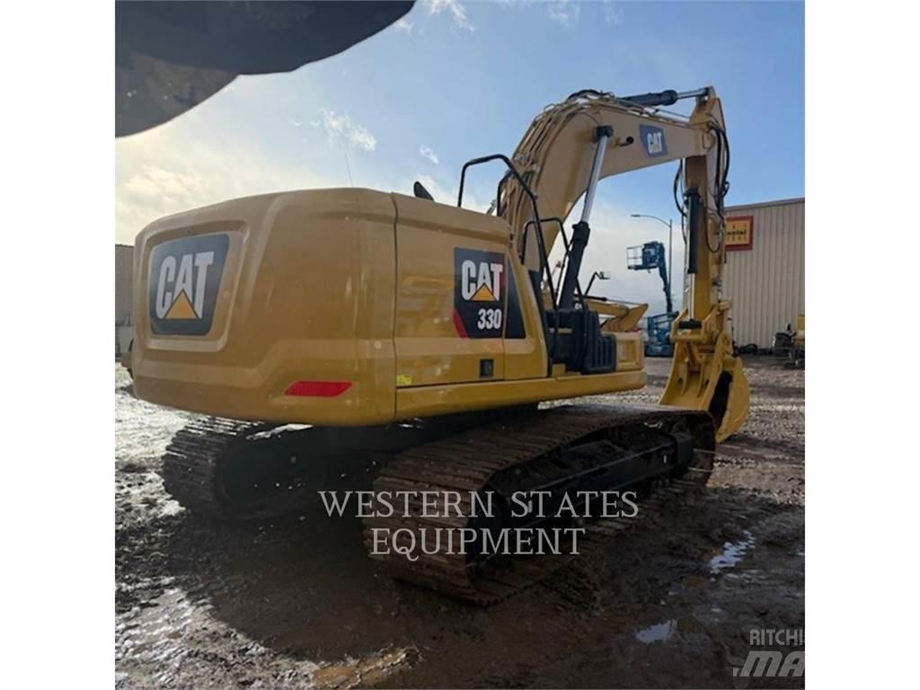 CAT 330 Vikšriniai ekskavatoriai