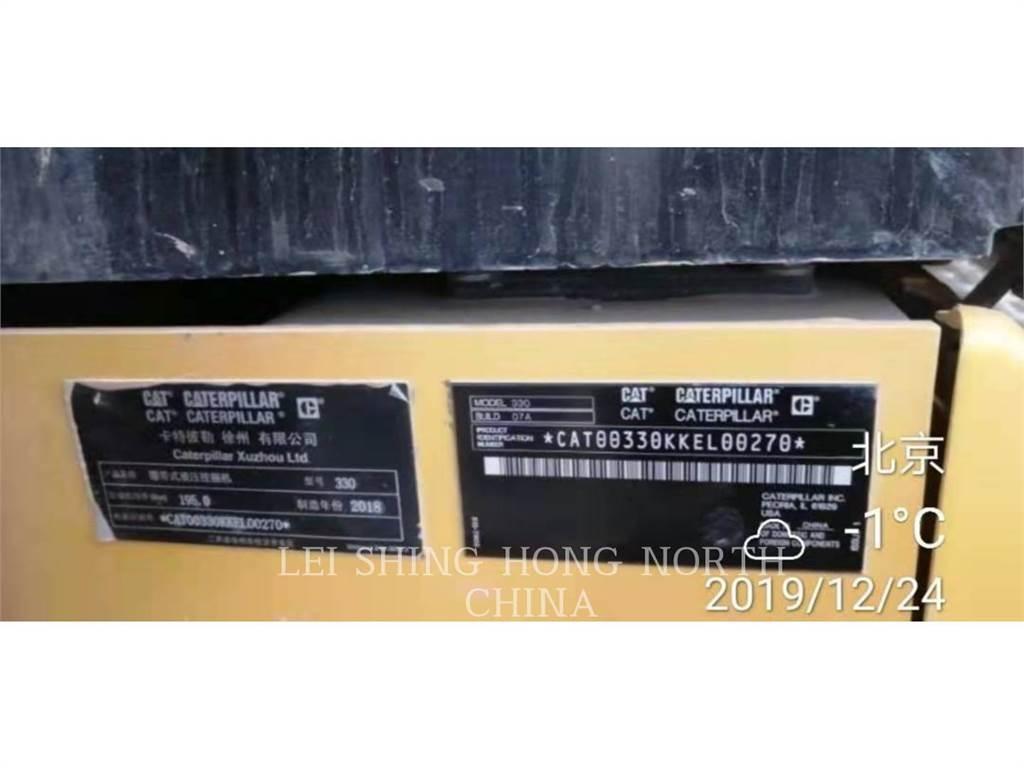 CAT 330-07 Vikšriniai ekskavatoriai