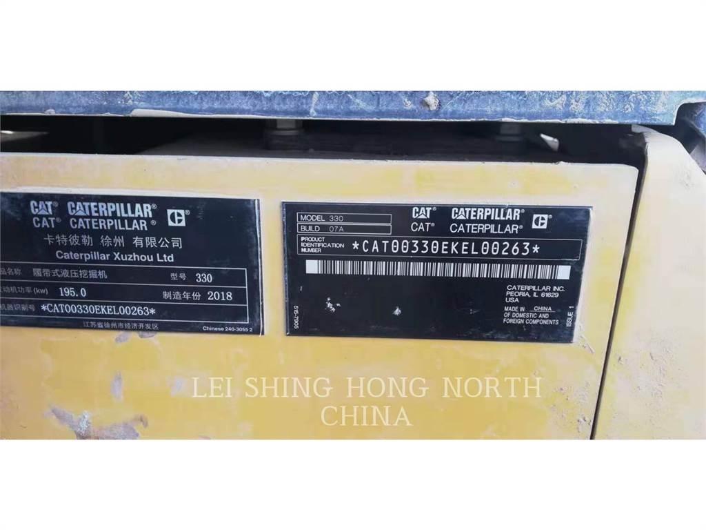 CAT 330-07 Vikšriniai ekskavatoriai