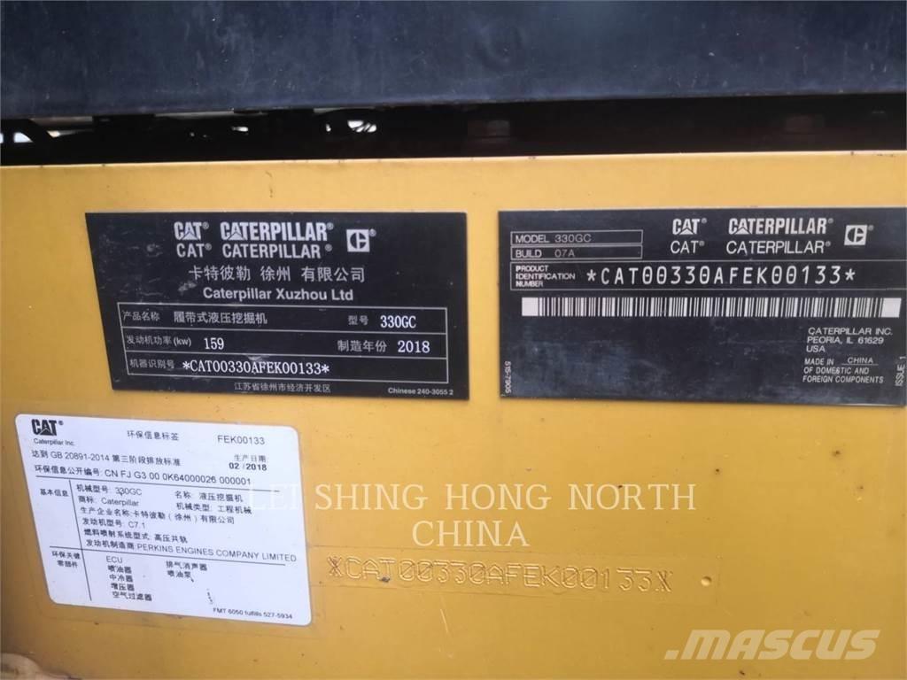 CAT 330-07GC Vikšriniai ekskavatoriai