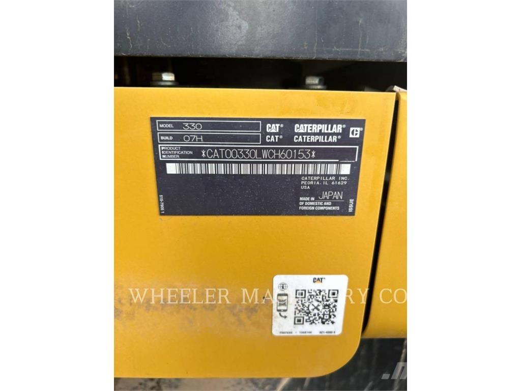 CAT 330 CF Vikšriniai ekskavatoriai
