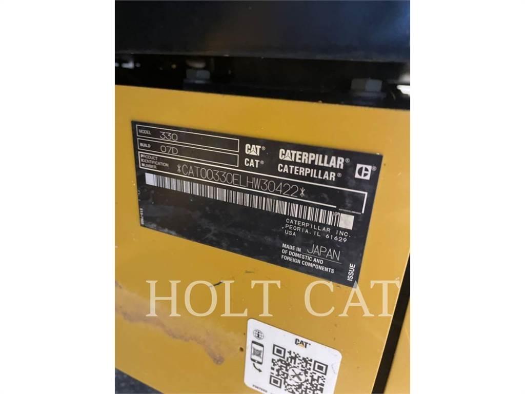 CAT 330 TC Vikšriniai ekskavatoriai