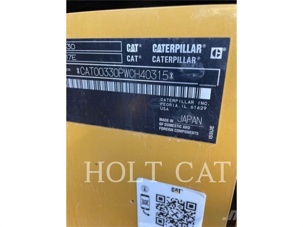 CAT 330 TC Vikšriniai ekskavatoriai
