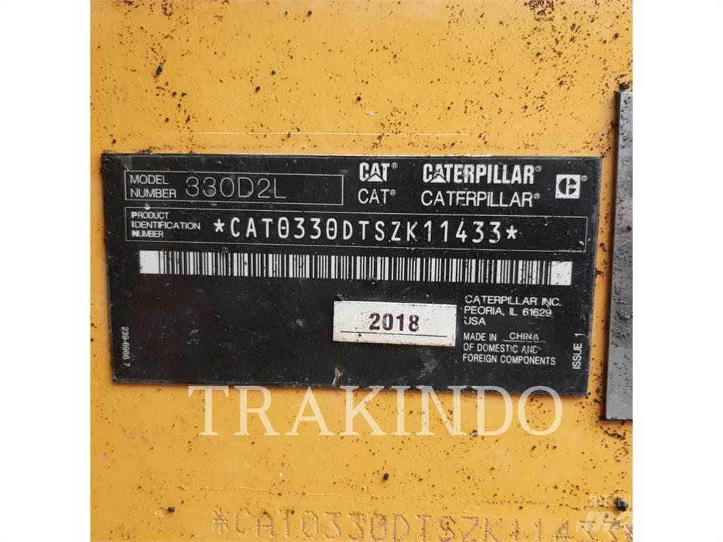 CAT 330D2L Vikšriniai ekskavatoriai