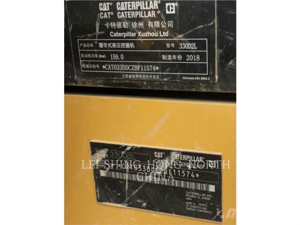 CAT 330D2L Vikšriniai ekskavatoriai