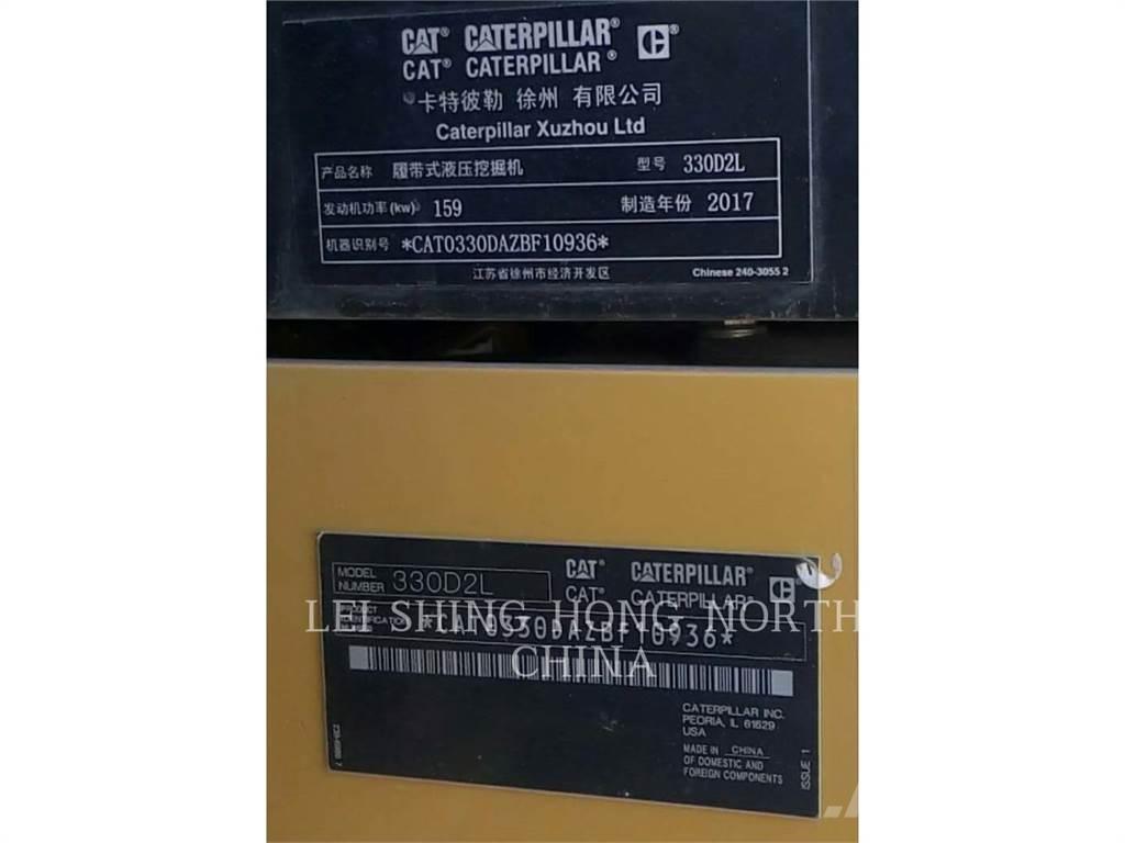 CAT 330D2L Vikšriniai ekskavatoriai