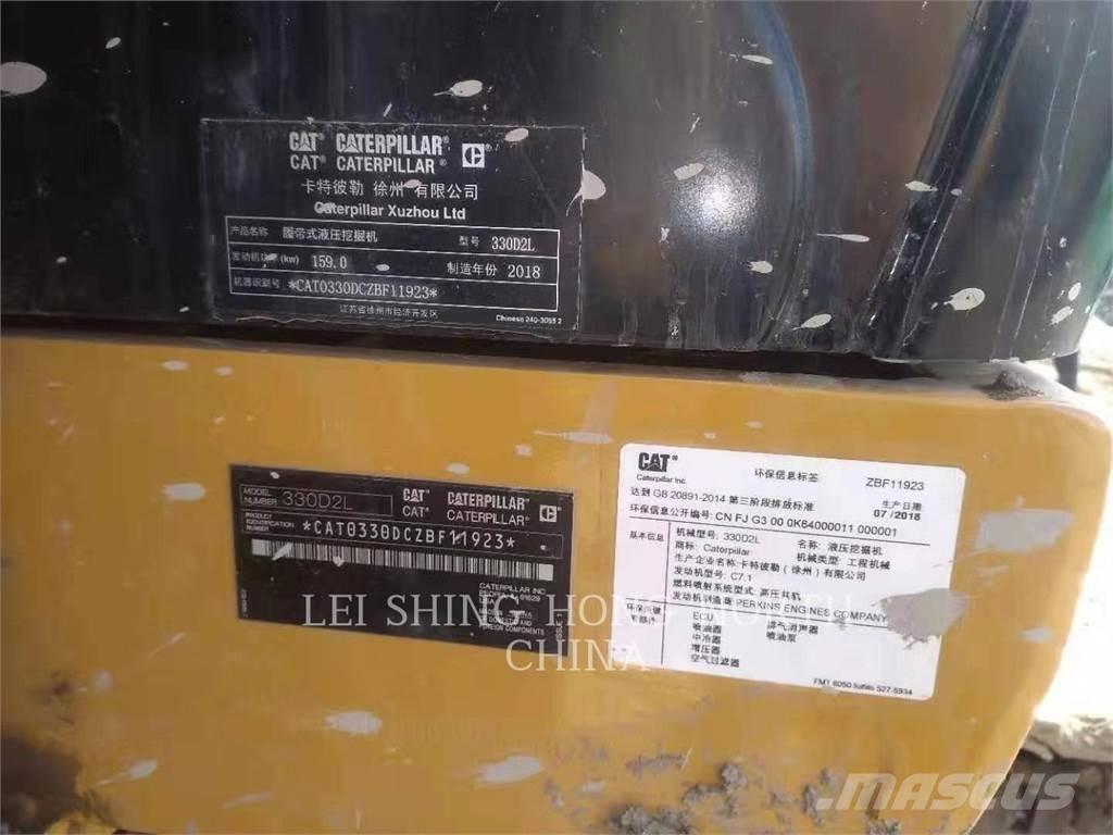CAT 330D2L Vikšriniai ekskavatoriai