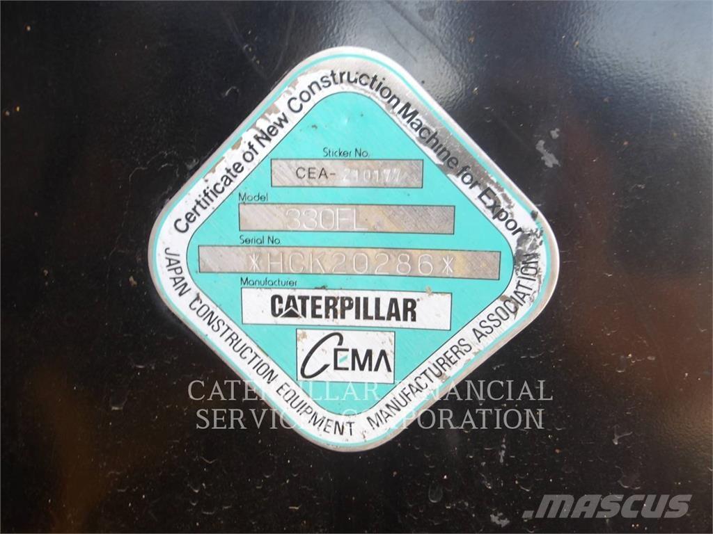CAT 330FL Vikšriniai ekskavatoriai