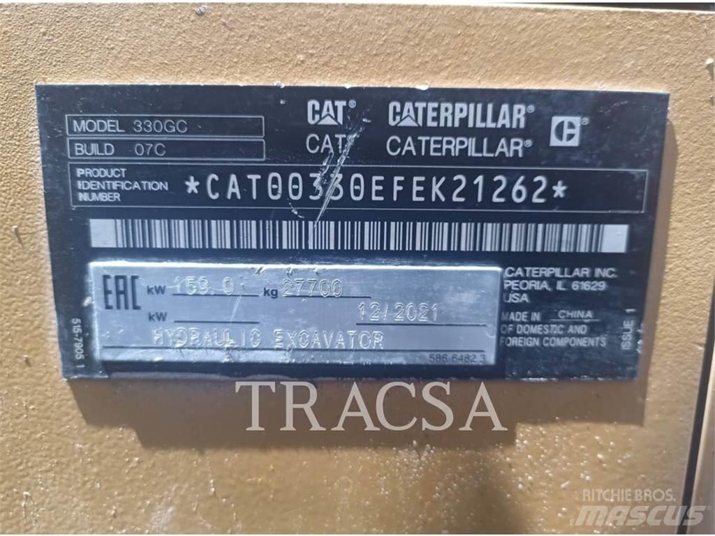 CAT 330GC Vikšriniai ekskavatoriai
