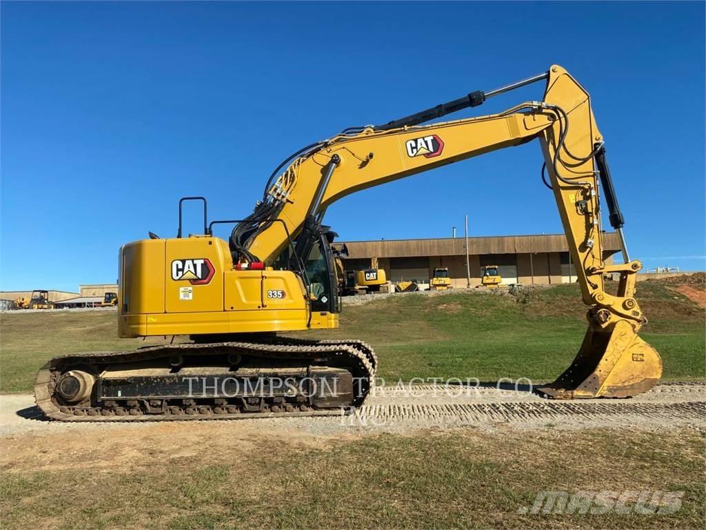 CAT 335 Vikšriniai ekskavatoriai