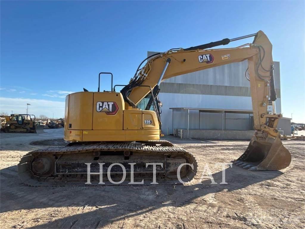 CAT 335 Vikšriniai ekskavatoriai